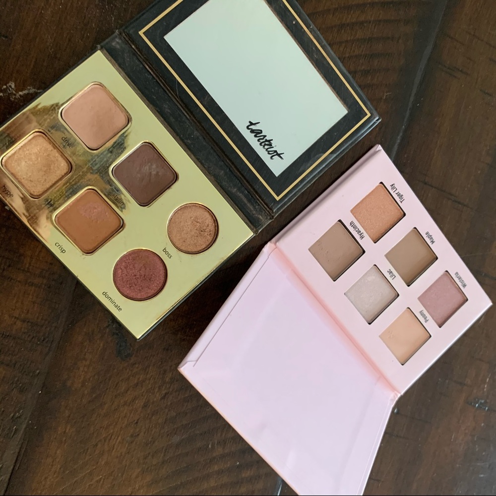 TWO travel size eye palettes - Ulta and Tarte